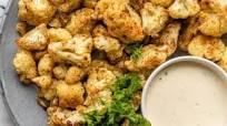 Oven Roasted Cauliflower with Tahini Oven Roasted Cauliflower with Tahini