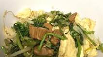 Pork Tofu with Watercress and Bean Sprouts Pork Tofu with Watercress and Bean Sprouts