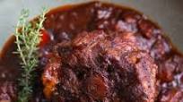 Braised Oxtail In Mexican Chili Based Sauce Braised Oxtail In Mexican Chili Based Sauce