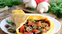 Loaded Veggie Omelette Loaded Veggie Omelette