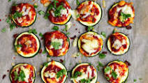 Zucchini Pizza Bites (Low-Carb Pizza) Zucchini Pizza Bites (Low-Carb Pizza)