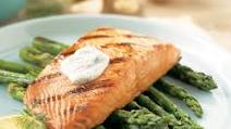 Grilled Salmon with Lemon-Dill Sauce Grilled Salmon with Lemon-Dill Sauce