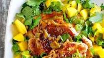 Pork Tenderloin with Mango Lime Salsa Pork Tenderloin with Mango Lime Salsa