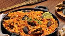 Filipino-Style Seafood Paella Filipino-Style Seafood Paella
