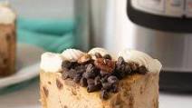 Instant Pot Pumpkin, Pecan and Chocolate Chip Cheesecake Instant Pot Pumpkin, Pecan and Chocolate Chip Cheesecake