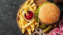 Heavenly Cheesy Burger and Chips Heavenly Cheesy Burger and Chips