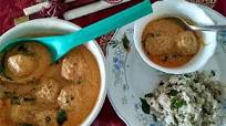 Palak Kofta in Peanut Kadhi Palak Kofta in Peanut Kadhi