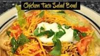 Chicken Taco Salad Bowl Chicken Taco Salad Bowl