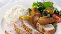 Maple-Mustard Pork Tenderloin With Caramelized Apples Maple-Mustard Pork Tenderloin With Caramelized Apples