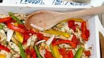 Skinny Baked Chicken Fajitas Skinny Baked Chicken Fajitas