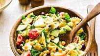 Veggie hummus pasta salad Veggie hummus pasta salad