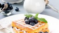 Sour Cream Belgian Waffles Sour Cream Belgian Waffles