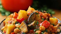 Eggplant Potato Tomato Stew Recipe by Tasty Eggplant Potato Tomato Stew Recipe by Tasty