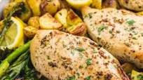 Baked Chicken and Potatoes Baked Chicken and Potatoes