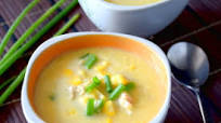 Chicken and corn soup recipe Chicken and corn soup recipe