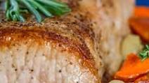 Roasted Pork Loin and Sweet Potatoes Roasted Pork Loin and Sweet Potatoes