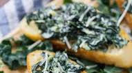 Creamy Kale Bruschetta Creamy Kale Bruschetta