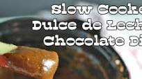 Slow Cooker Dulce de Leche Chocolate Dip Slow Cooker Dulce de Leche Chocolate Dip