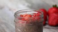 Strawberry Chocolate Overnight Oats Recipe by Tasty Strawberry Chocolate Overnight Oats Recipe by Tasty