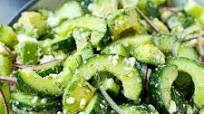 Cucumber Feta Salad Cucumber Feta Salad