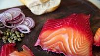 Beet- and Horseradish-Cured Salmon Beet- and Horseradish-Cured Salmon