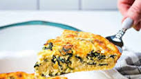 Crustless Spinach Quiche Crustless Spinach Quiche