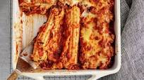 Cheesy Ground Beef Manicotti Cheesy Ground Beef Manicotti