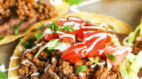 Ground Beef Tostadas Ground Beef Tostadas