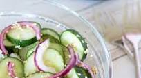 Cucumber Vinegar Salad Recipe (Weight-Loss Side Dish) Cucumber Vinegar Salad Recipe (Weight-Loss Side Dish)