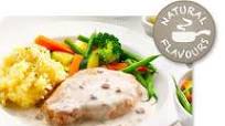 Pork Chops with a Creamy Mushroom & Garlic Sauce Pork Chops with a Creamy Mushroom & Garlic Sauce