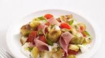 Caprese Salad With Prosciutto and Fried Artichokes Caprese Salad With Prosciutto and Fried Artichokes