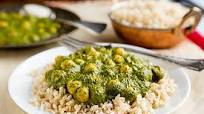 Creamy Curried Kale and Chickpeas Creamy Curried Kale and Chickpeas