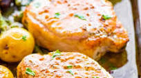 Sheet Pan Pork Chops with Vegetables Sheet Pan Pork Chops with Vegetables