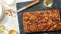 Cornmeal Upside-Down Cake with Raisins, Figs & Walnuts Cornmeal Upside-Down Cake with Raisins, Figs & Walnuts