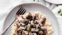 Beef Stroganoff Beef Stroganoff