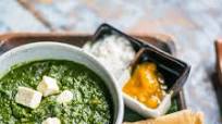 Vegetarian Indian Palak Paneer With Ricotta Vegetarian Indian Palak Paneer With Ricotta