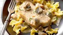 Buttermilk-Mushroom Pork Chops Buttermilk-Mushroom Pork Chops