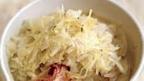 Braised white cabbage Braised white cabbage