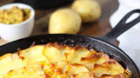 Sausage and Sauerkraut Oktoberfest Skillet Bake Sausage and Sauerkraut Oktoberfest Skillet Bake