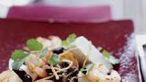 Steamed Tofu with Shrimp and Black Bean Sauce Steamed Tofu with Shrimp and Black Bean Sauce