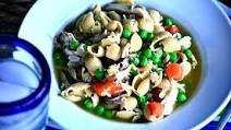 Slow Cooker Roasted Chicken Soup with Pasta Recipe Slow Cooker Roasted Chicken Soup with Pasta Recipe
