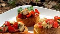 White Truffle Caprese Bruschetta White Truffle Caprese Bruschetta
