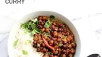Brown Chickpea Coconut Curry - Kadala Curry Brown Chickpea Coconut Curry - Kadala Curry