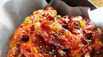 Baked Korean Chicken Wings Baked Korean Chicken Wings