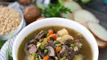 Beef Barley Soup with Mushrooms Beef Barley Soup with Mushrooms