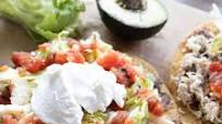 Authentic Mexican Chicken Tostada Authentic Mexican Chicken Tostada