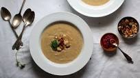 Roasted Cauliflower and Moroccan-Spiced Almond Soup Roasted Cauliflower and Moroccan-Spiced Almond Soup