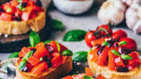 Vegan Bruschetta Recipe Vegan Bruschetta Recipe