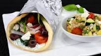 Chicken Gyros with Tzatziki Sauce Chicken Gyros with Tzatziki Sauce