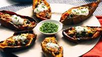 FIXATE Loaded Sweet Potato Skins FIXATE Loaded Sweet Potato Skins